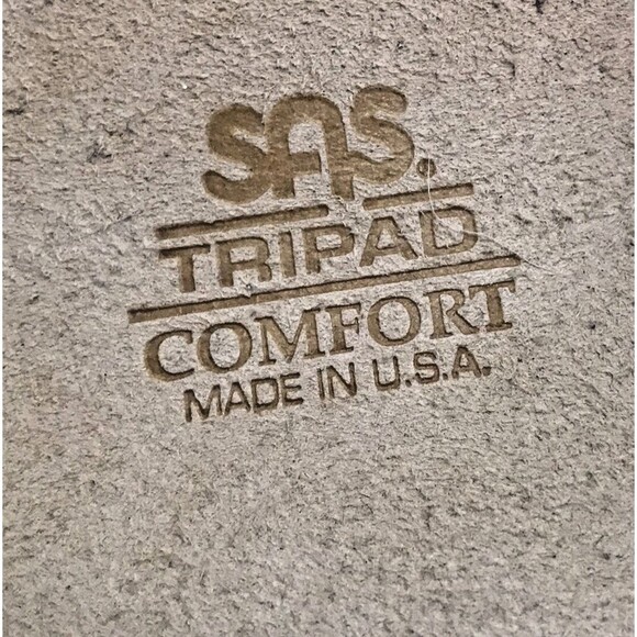 SAS Duo Quarter Strap Leather Sandal Women's 11WW Warm Stone Tripad Comfort Shoe - Picture 12 of 12